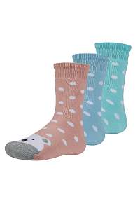Ysabel Mora 3 pack detských hrejivých ponožiek Dorote farebná-37