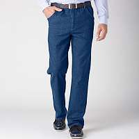 Blancheporte Pohodlné džínsy, vyššia postava modrá