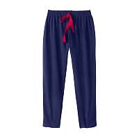 Blancheporte 3/4 jednofarebné pyžamové nohavice nám.modrá