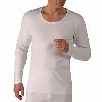 Blancheporte Thermo tričko, 100% bavlna, sada 2 ks biela 109/116 (XXL)