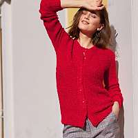 Blancheporte Buklé sveter červená