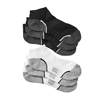Blancheporte Členkové ponožky sneaker zn. Dim, súprava 3 bielych + 3 čiernych párov biela+čierna