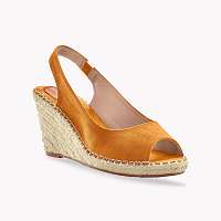 Blancheporte Espadrilky na kline, karamelové karamelová