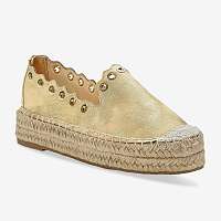 Blancheporte Espadrilky na platforme, zlaté čierna
