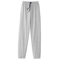 Blancheporte Jednofarebné pyžamové nohavice sivý melír