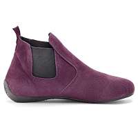 Blancheporte Kožené členkové topánky purpurová