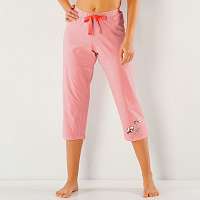 Blancheporte Krátke pyžamové nohavice ružová