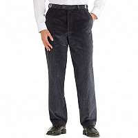 Blancheporte Menčestrové nohavice, nastaviteľný pás sivá
