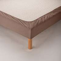 Blancheporte Ochranný pás na matrac, mikrovlákno hnedosivá 90x190cm