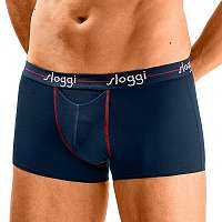 Blancheporte Otvorené boxerky Men Start, 2 ks nám.modrá+červená S