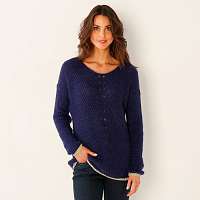 Blancheporte Pulóver s výstrihom do