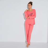 Blancheporte Pyžamo s dlhými rukávmi a potlačou 