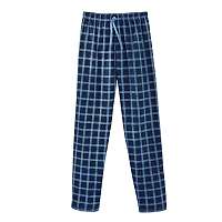 Blancheporte Pyžamové nohavice, kockované indigo/modrá