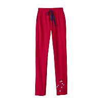 Blancheporte Pyžamové nohavice s motívom hviezdičiek červená