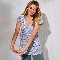 Blancheporte Pyžamové tričko s krátkymi rukávmi a potlačou 
