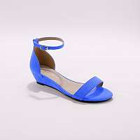 Blancheporte Sandále na kline, modré modrá