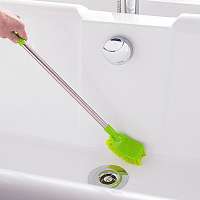Blancheporte Špeciálna kefa na čistenie kúpeľne zelená