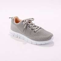 Blancheporte Športové ľahké tenisky, sivé/ružové sivá