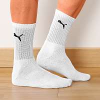 Blancheporte Športové ponožky Puma, sada 6 párov 6x biela