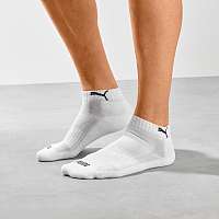 Blancheporte Súprava 3 párov 3/4 nízkych ponožiek biela