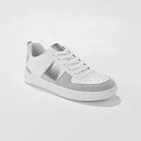 Blancheporte Tenisky na platforme, sivé biela/sivá